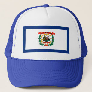 Boné West Virginia Flag Hat