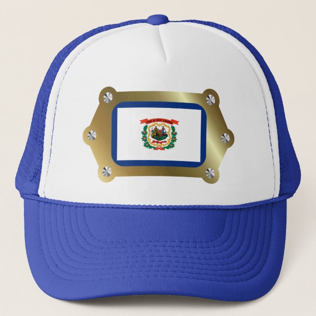 Boné West Virginia incriminou Flag Hat (Frente)