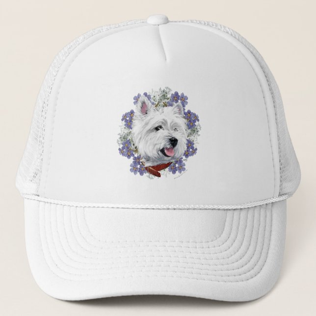 Boné Westie Forget Me Not (Frente)