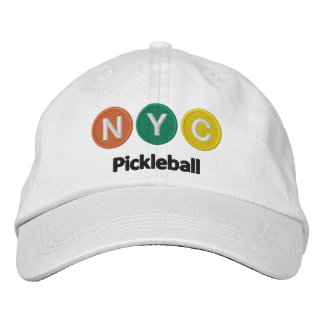 Boné Wh & NYC colorido luz Pickleball