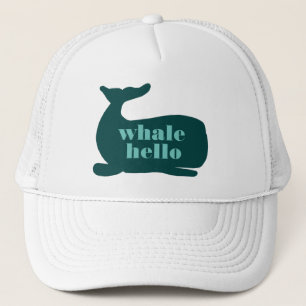 Boné Whale Hello Trucker Hat