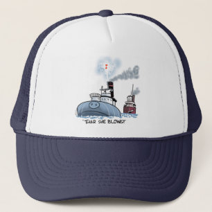 Boné Whaleback "thar que funde "