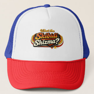 Boné What the Skibidi Shizma? Retro Graphic Hat