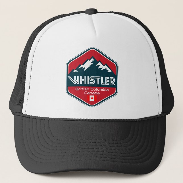 Boné Whistler British Columbia Canada Design (Frente)