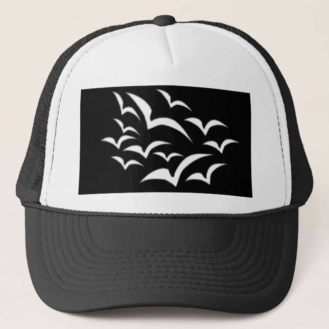 Boné White bat Cloud Kids Hat (Frente)