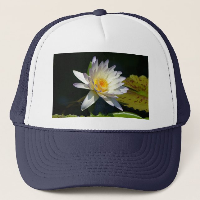Boné White Lotus Waterlily Hat (Frente)