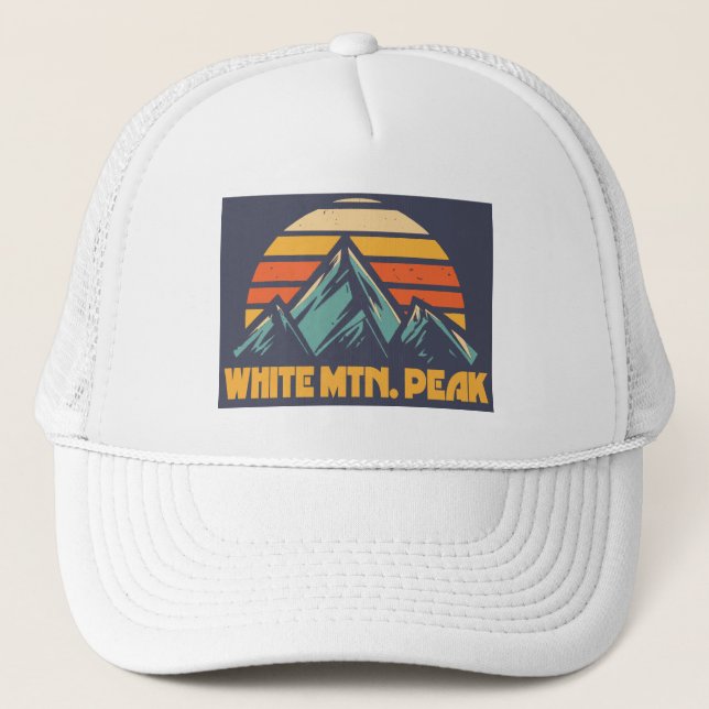 Boné White Mountain Peak California Retro Turquoise (Frente)