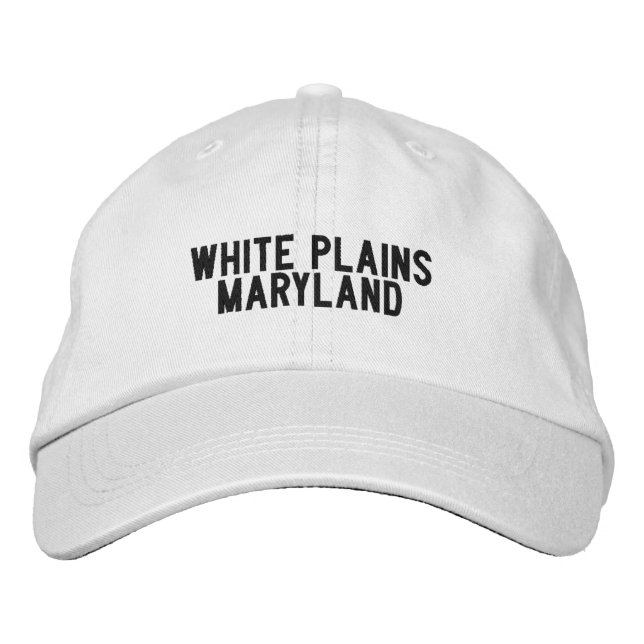 Boné White Plains Maryland Hat (Frente)