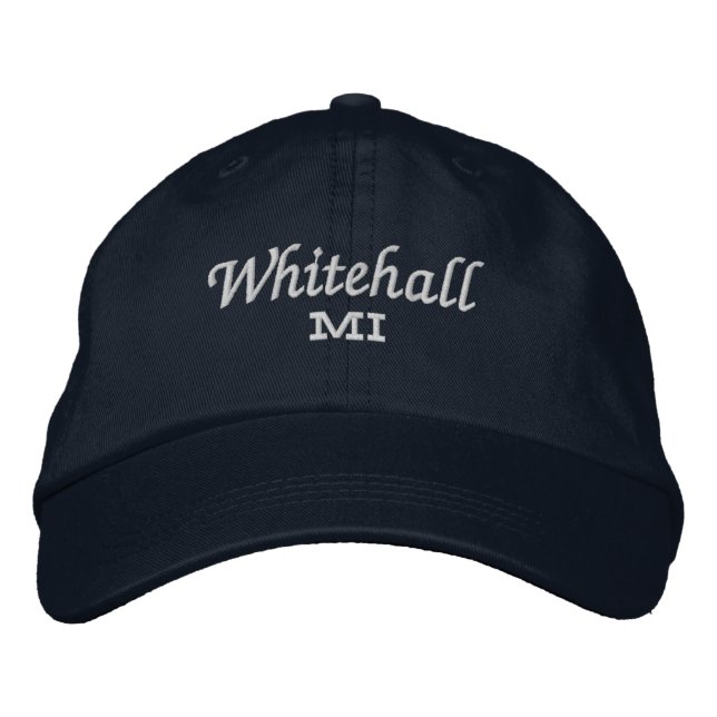Boné Whitehall Michigan Boriderada Baseball Hat (Frente)