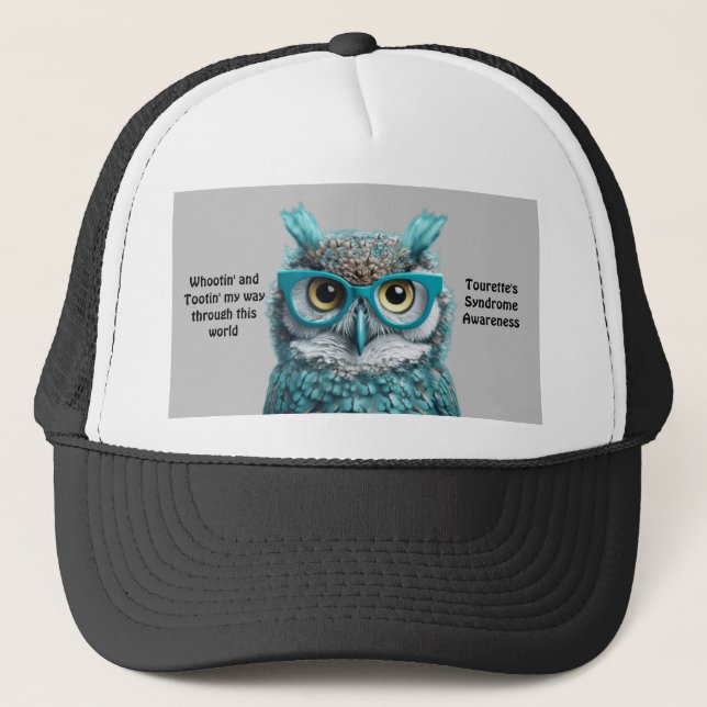 Boné Whootin' e Tootin' Tourette's Syndrome Hat (Frente)