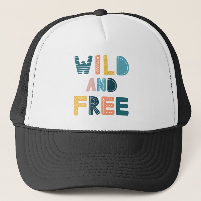 Boné Wild and Free (Frente)