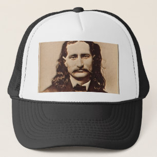 Boné Wild Bill Hickok que pinta o retrato