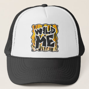 Boné Wild Me Tiger Orange and Black