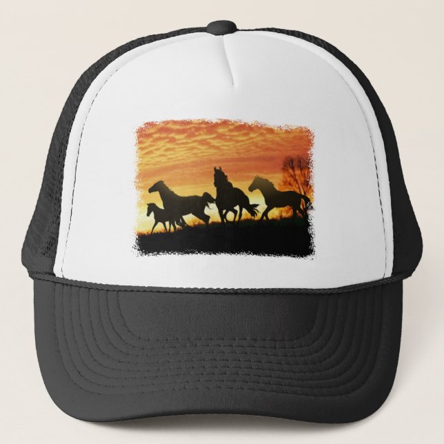 Boné Wild Mustangs (Frente)