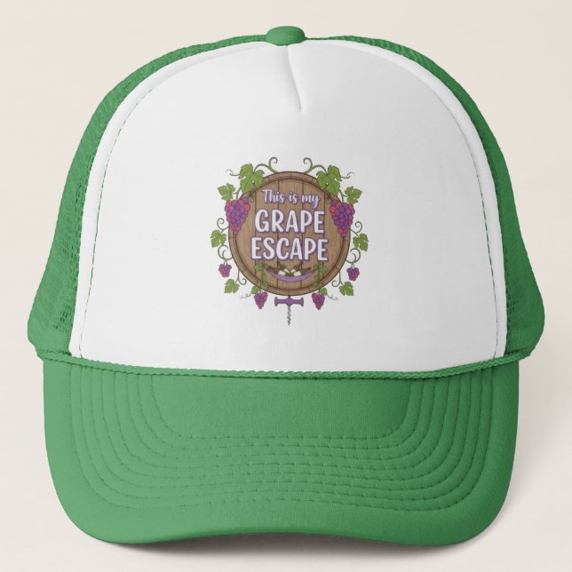 Boné Wine Time Hat (Frente)