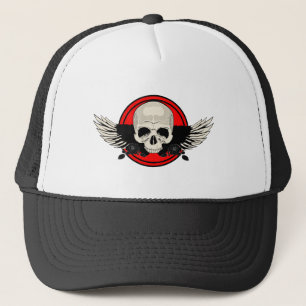 Boné Wing Skull - RED