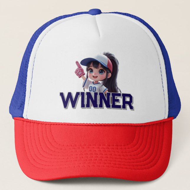 Boné winner fan sports dall (Frente)