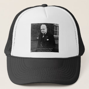 Boné Winston Churchill "Success Nunca Final" Ofertas