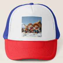 Winterfreunde im Glück