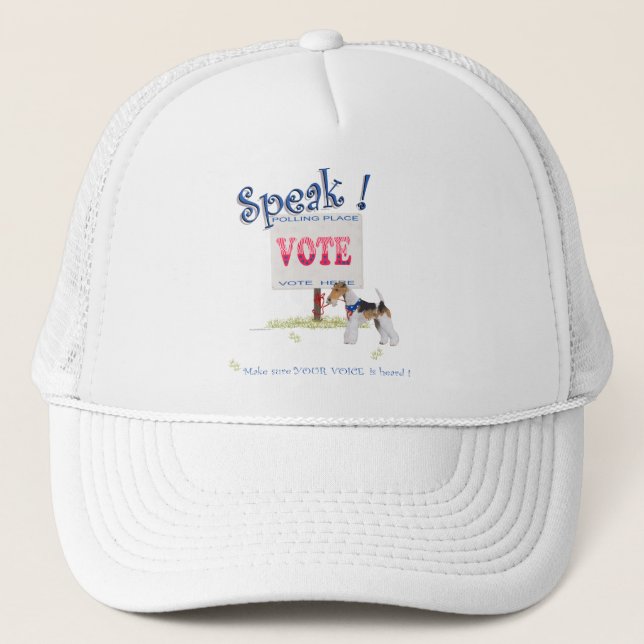 Boné Wire Fox Terrier Voz de Votação (Frente)