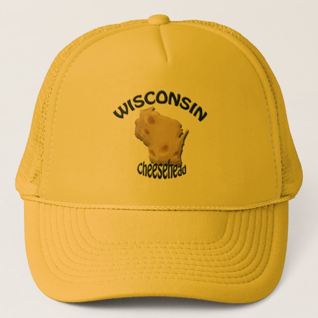 Boné Wisconsin Cheesehead Cheese Hat (Frente)