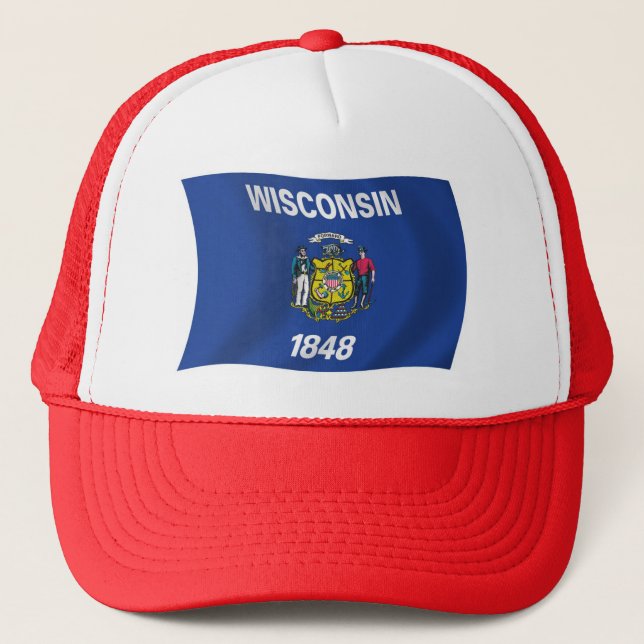 Boné Wisconsin Flag Hat (Frente)