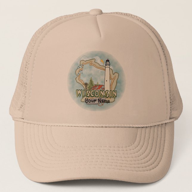 Boné Wisconsin Lighthouse Hat (Frente)