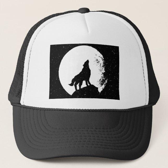 Boné Wolf & Moon Silhoutte (Frente)