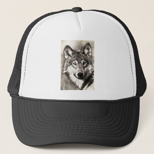 Boné Wolf Photographics Art Spirit Guide Animal Love (Frente)