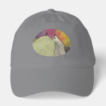 Wolves Howling Against a Galaxy Sky