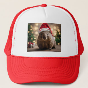 Boné "Wombat Wonderland: A Cozy Christmas Eve"