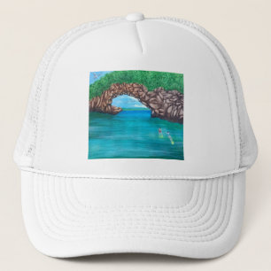 Boné Wonderland de Baseball Snorkeling