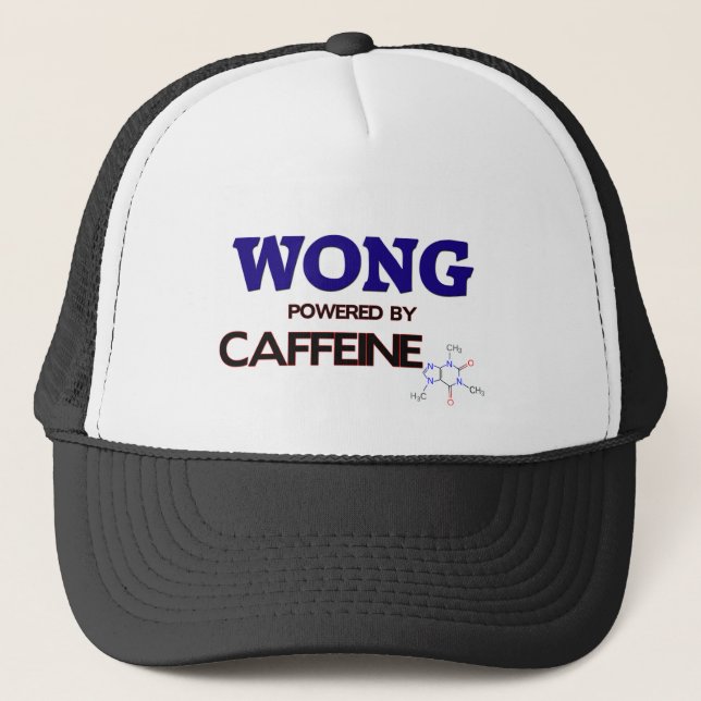 Boné Wong pôr pela cafeína (Frente)