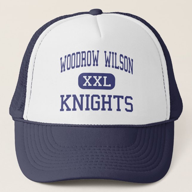 Boné Woodrow Wilson Knights Glendale médio (Frente)