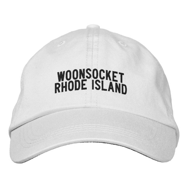 Boné WOONSOCKET Chapéu de Rhode Island (Frente)