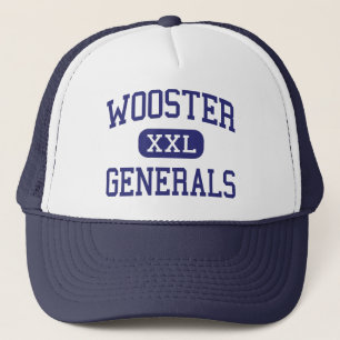 Boné Wooster - generais - segundo grau - Wooster Ohio