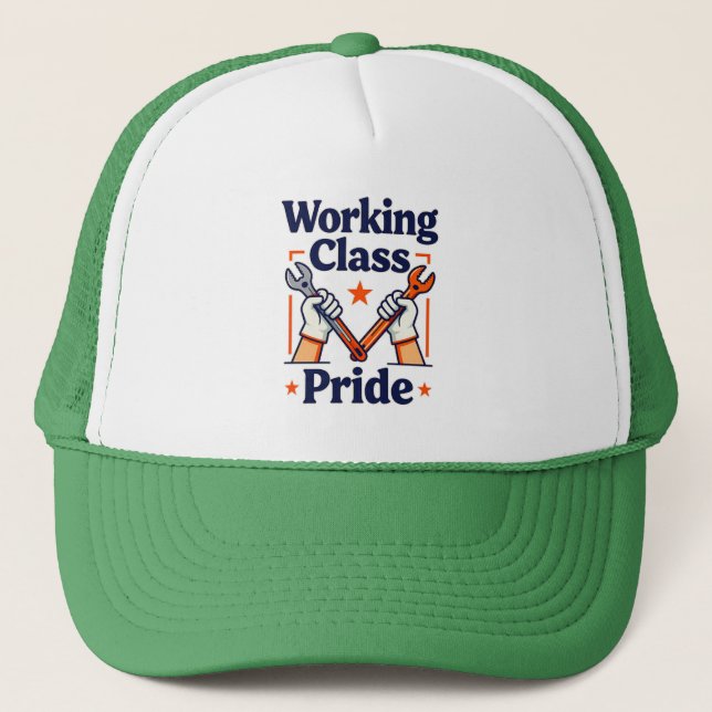 Boné Working Class Pride Tools and Strength Design (Frente)