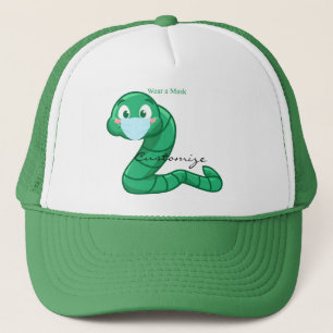 Boné Worm Kawaii Verde Thunder_Cove