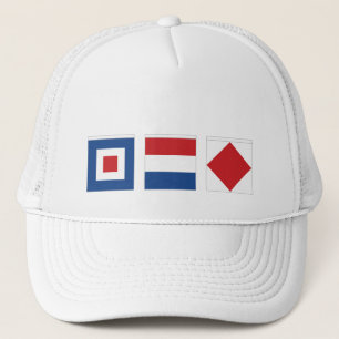 Boné WTF Whiskey Tango Foxtrot Signal Flags