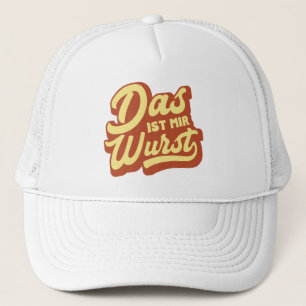 Boné Wurst das ISTs RIM do DAS, chapéu alemão do