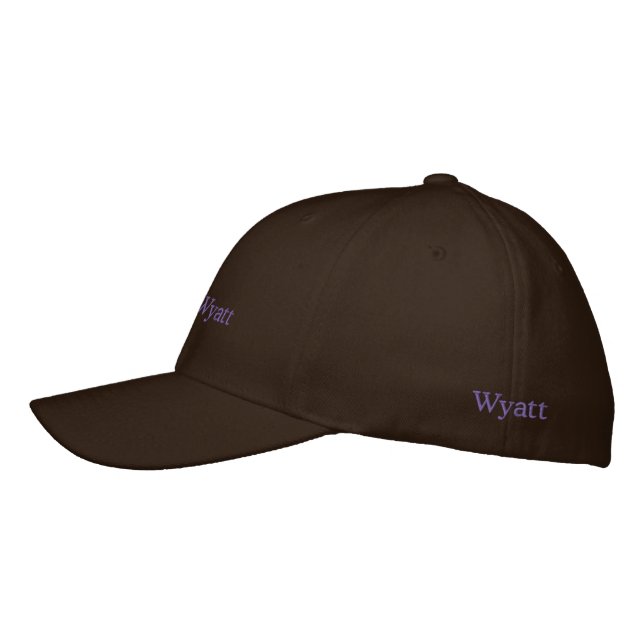 Boné Wyatt Embroidered Name, (Esquerda)