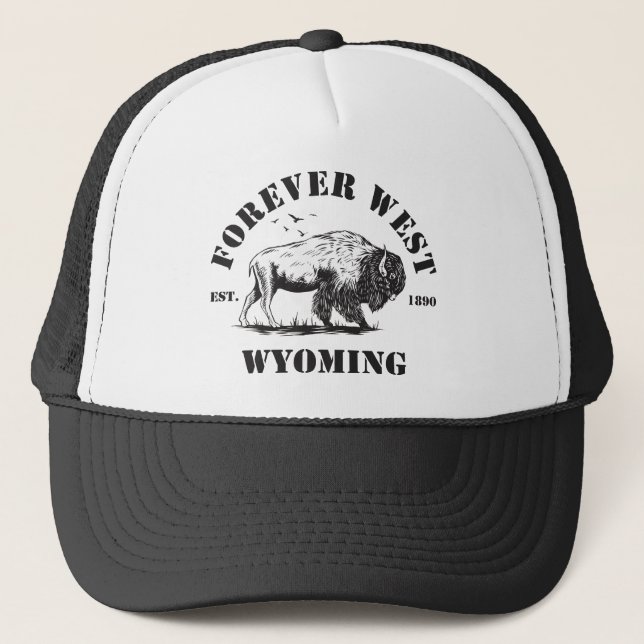 Boné Wyoming, para sempre oeste (Frente)