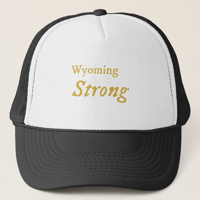 Boné Wyoming Strong (Frente)