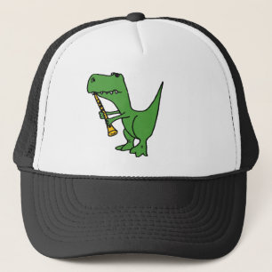 Boné XX- dinossauro divertido de T-rex que joga o