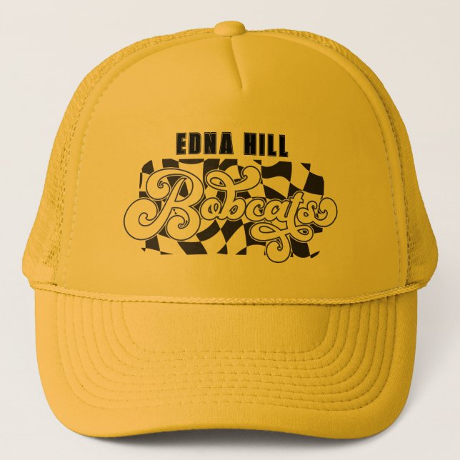 Boné Yellow Edna Hill Bobcats Hat (Frente)