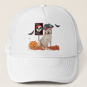 Boné Yellow Labrador Retriever Halloween