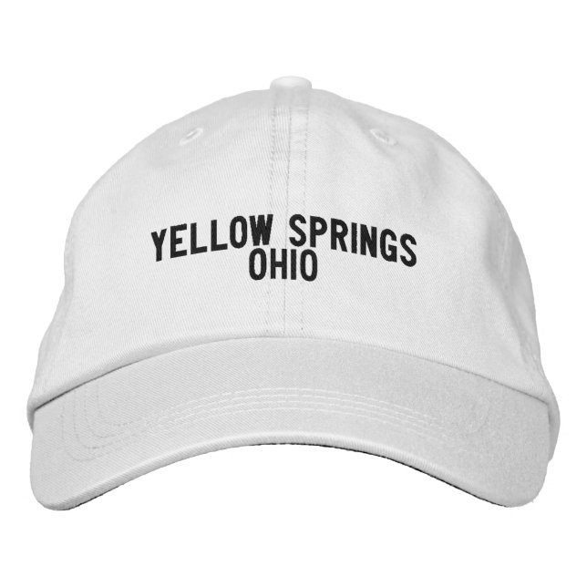 Boné YELLOW SPRINGS Ohio Chapéu (Frente)