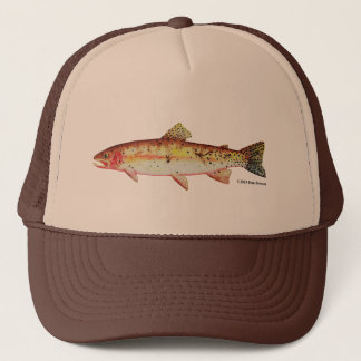 Boné Yellowstone Cutthroat Trout: Chapéu de Baseball