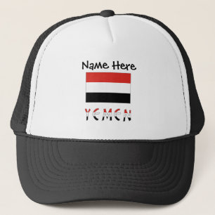 Boné Yemen Bandeira Iemenita Personalizada