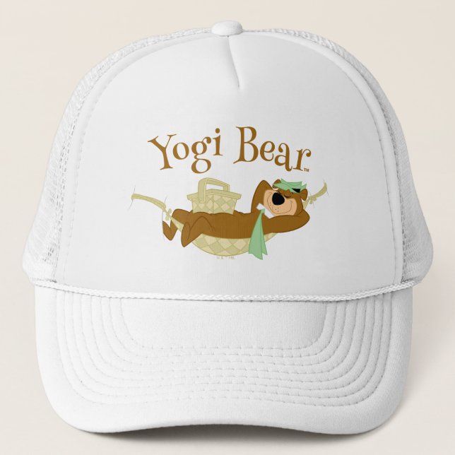 Boné Yogi Bear Picnic Hammock Nap Time (Frente)